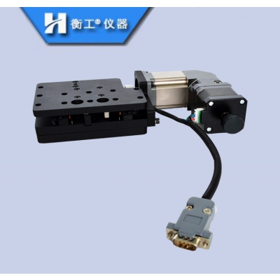 精密光學(xué)電動慢速位移臺多維電動手動組合微型實驗滑臺微調(diào)工作臺HGTA0725